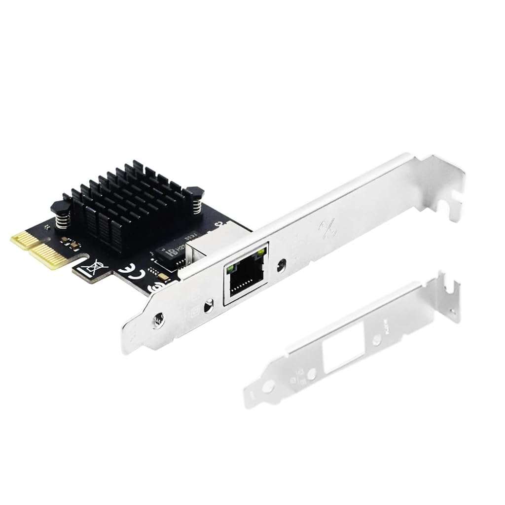 Verilux 2.5GBase-T PCIe Network Adapter - High-Speed Gigabit Ethernet Card for Windows/Linux/MAC - Supports PXE - Compact Verilux 2.5GBase-T PCIe Network Adapter - High-Speed Gigabit Ethernet Card for Windows/Linux/MAC - Supports PXE - Compact